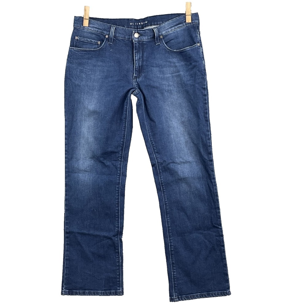 Mott & Bow Jeans Men's‎ 36x31* Straight Leg Classic 90's Stretch Academia Travel